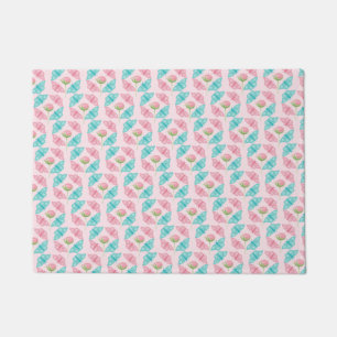 Abstract Butterfly Art Doormat