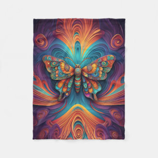 ABSTRACT BUTTERFLY BLANKET