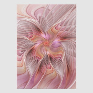 Abstract Butterfly Colorful Fantasy Fractal Art Tissue Paper