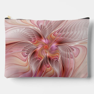 Abstract Butterfly Colourful Fantasy Fractal Art Accessory Pouch