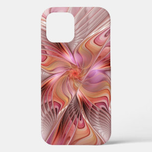 Abstract Butterfly Colourful Fantasy Fractal Art iPhone 12 Case