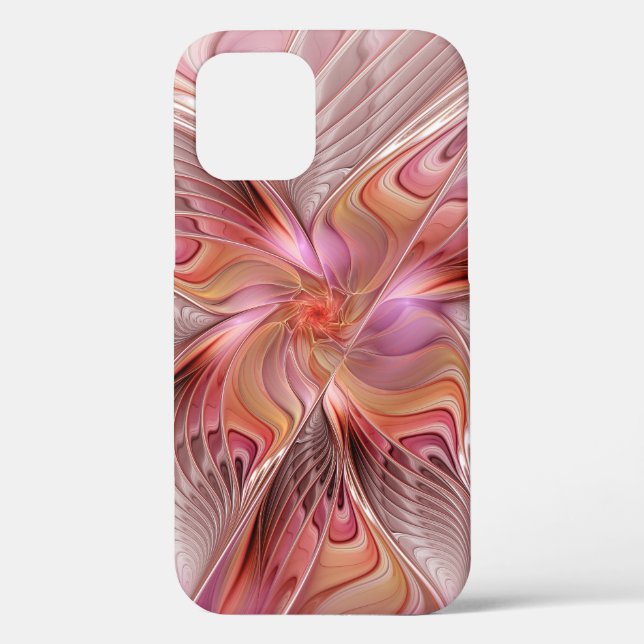 Abstract Butterfly Colourful Fantasy Fractal Art Case-Mate iPhone Case (Back)