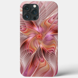 Abstract Butterfly Colourful Fantasy Fractal Art iPhone 13 Pro Max Case