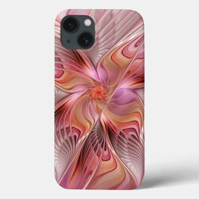 Abstract Butterfly Colourful Fantasy Fractal Art Case-Mate iPhone Case (Back)
