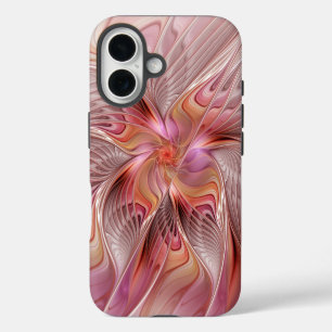 Abstract Butterfly Colourful Fantasy Fractal Art iPhone 16 Case
