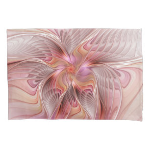 Abstract Butterfly Colourful Fantasy Fractal Art Pillowcase
