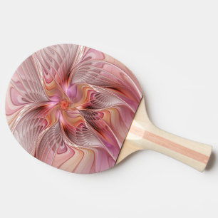 Abstract Butterfly Colourful Fantasy Fractal Art Ping Pong Paddle