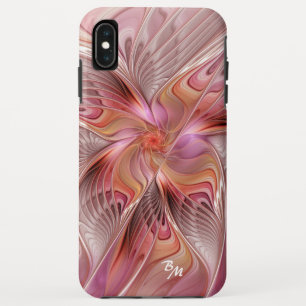 Abstract Butterfly Colourful Fractal Art Initials Case-Mate iPhone Case