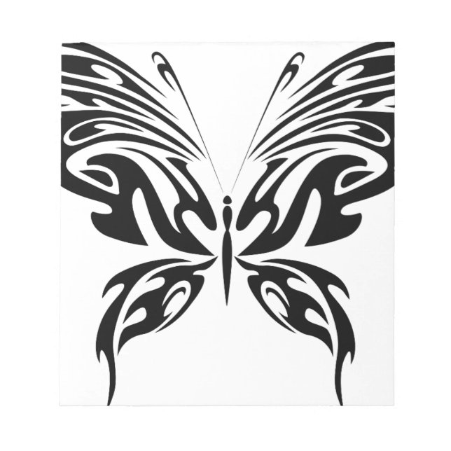Abstract Butterfly Notepad (Front)