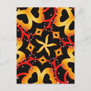 abstract-butterfly Postcard