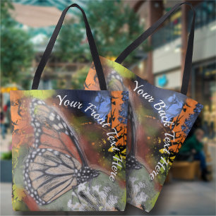 Abstract Butterfly Tote Bag