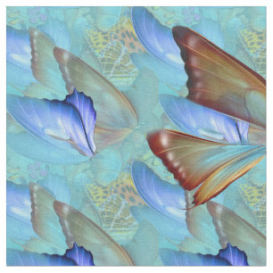 Abstract Butterfly Wings Fabric