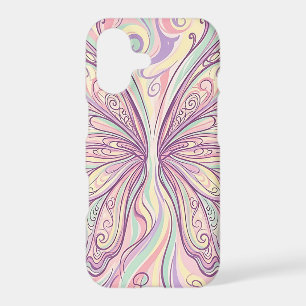 Abstract Butterfly Wings Pastel iPhone Cases