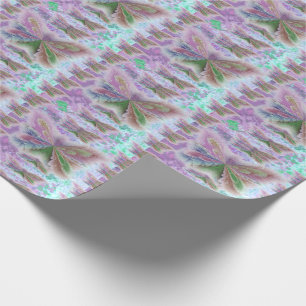 Abstract Butterfly Wrapping Paper