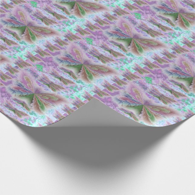 Abstract Butterfly Wrapping Paper (Corner)