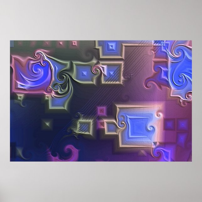 Abstract c008 poster (Front)