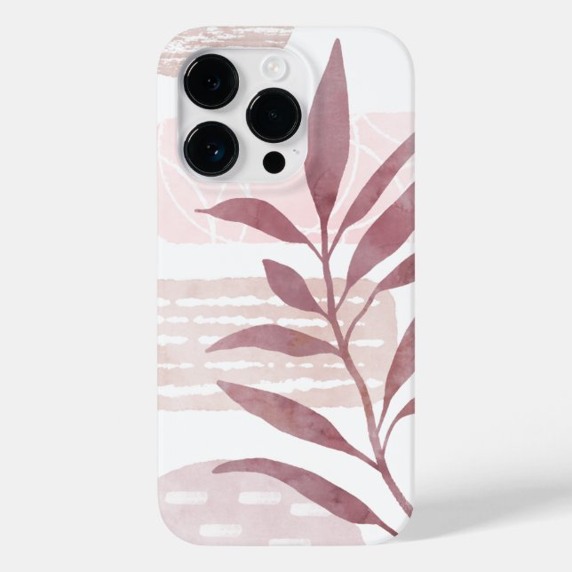 Abstract Calming Watercolor Shapes Case-Mate iPhone Case (Back)