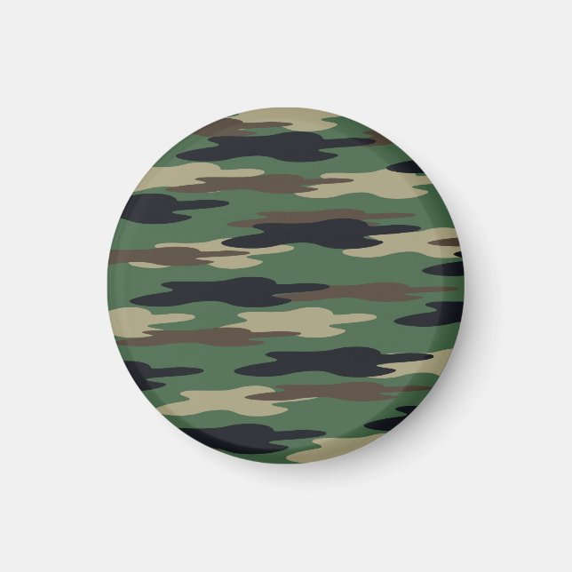 Abstract Camo Magnet (Front)