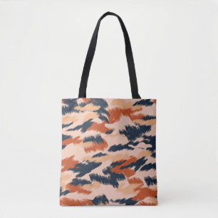 Abstract camouflage pattern. Seamless vintage wall Tote Bag