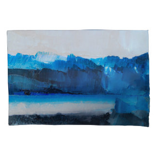 Abstract Canvas: Modern Art Texture. Pillowcase