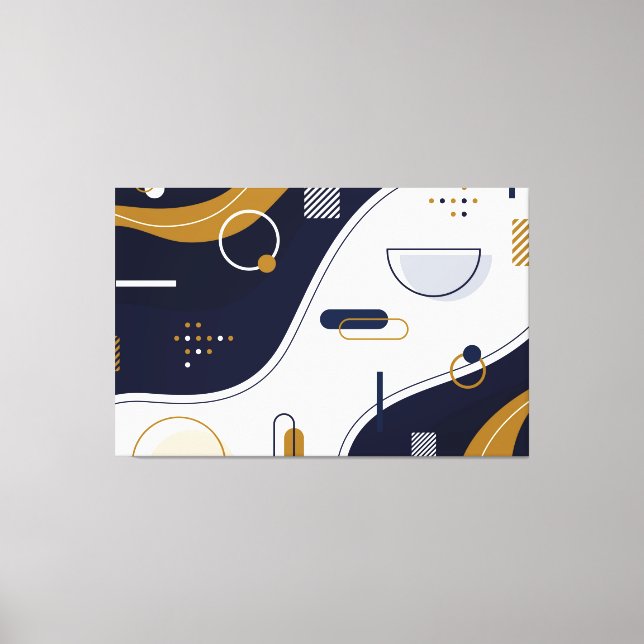 Abstract Canvas Print (Front)