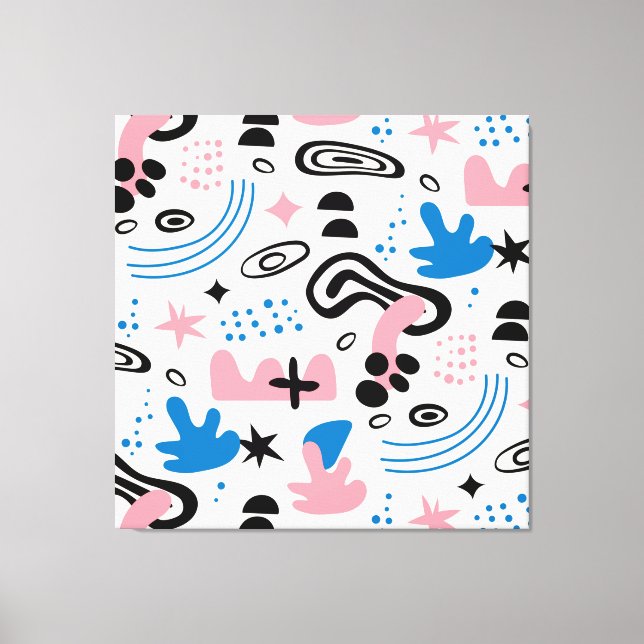Abstract Canvas Print (Front)