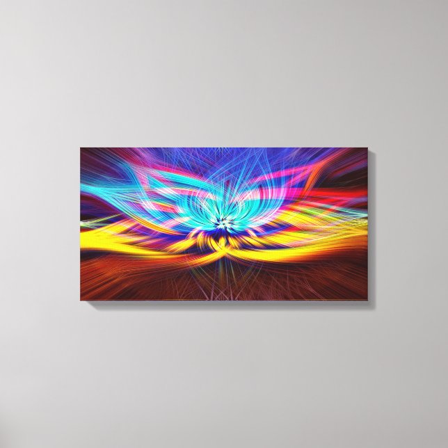 Abstract Canvas Print (Front)