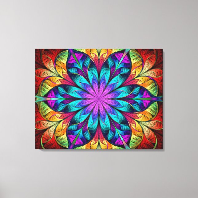 Abstract Canvas Print (Front)