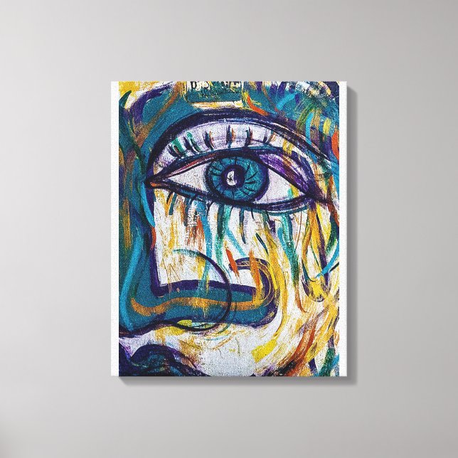 Abstract Canvas Print (Front)