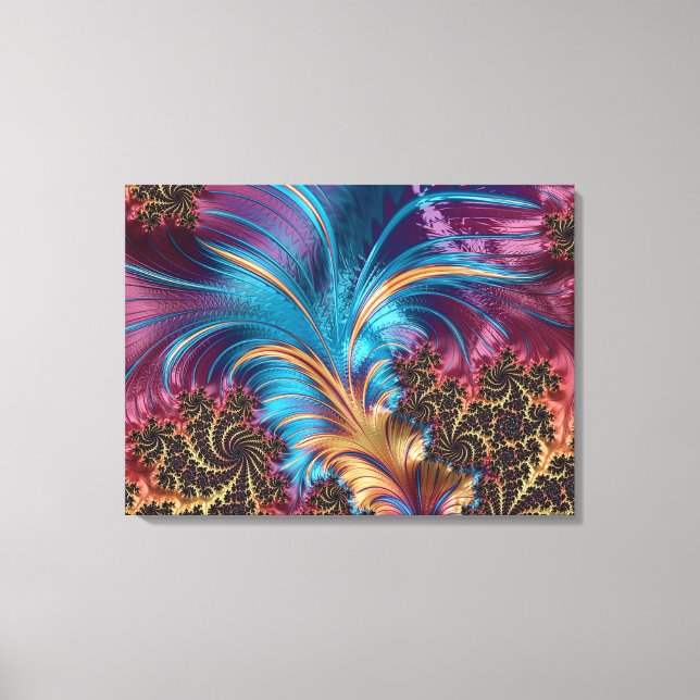 Abstract Canvas Print (Front)