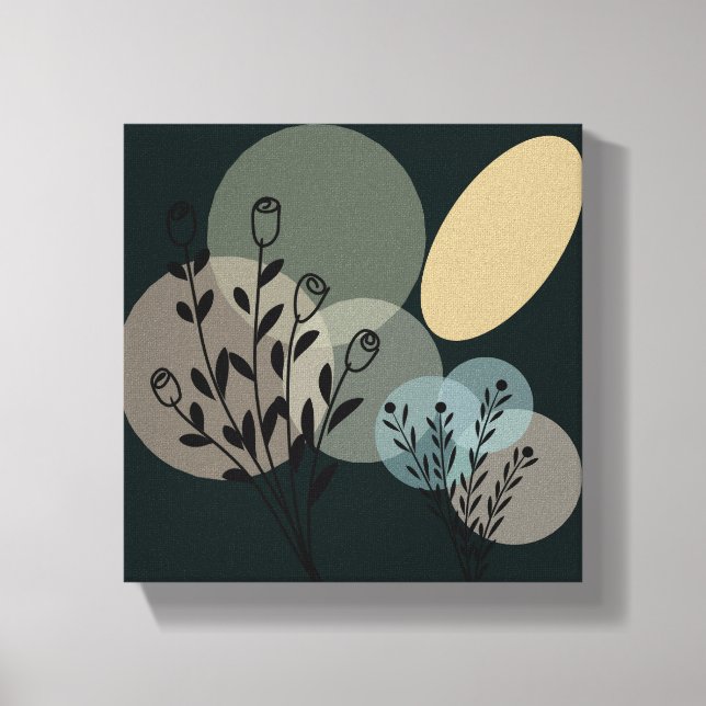 Abstract Canvas Wrap or Acrylic Print | Modern  (Front)