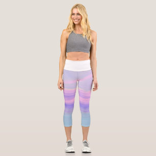 abstract capri leggings