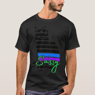 Abstract Cat Art1 T-Shirt