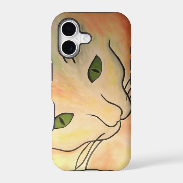 Abstract Cat Face (Back)