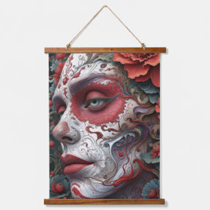 Abstract Catrina Hanging Tapestry