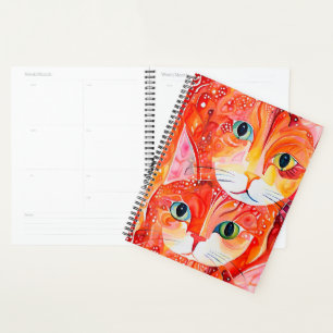 Abstract Cats Planner