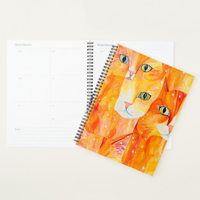 Abstract Cats Planner (Display)