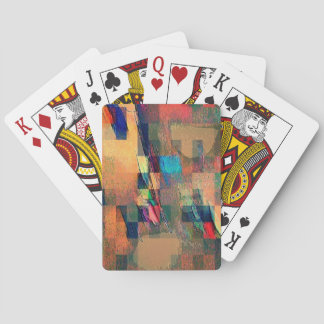 abstract cell playing cards