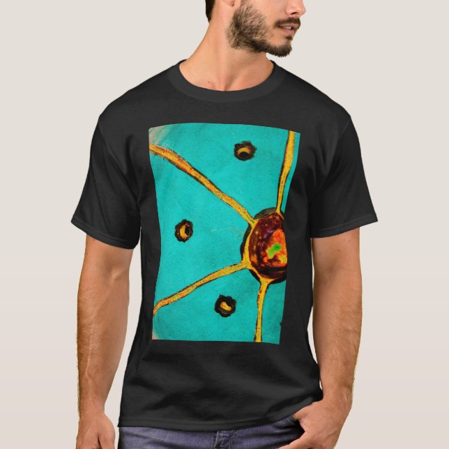 abstract ceramic art design tee shirt (Front)