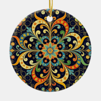 Abstract Ceramic Tree Decoration