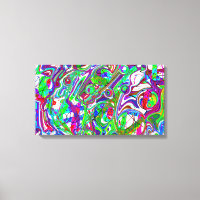 Abstract Chaos Colourful Art