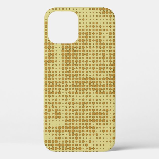 Abstract chaotic halfton. Texture of dots. Futuris Case-Mate iPhone Case (Back)