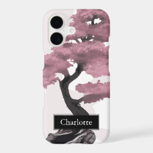 Abstract Cherry Tree Bonsai Custom Name