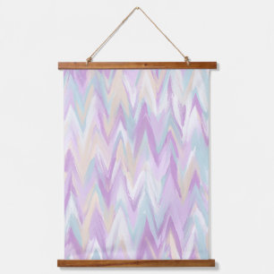 Abstract Chevrons Hanging Tapestry