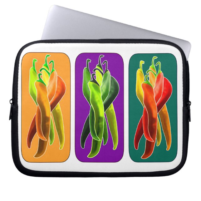 Abstract Chiles Laptop Bag (Front)