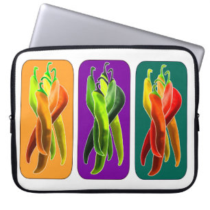 Abstract Chiles Laptop Sleeve