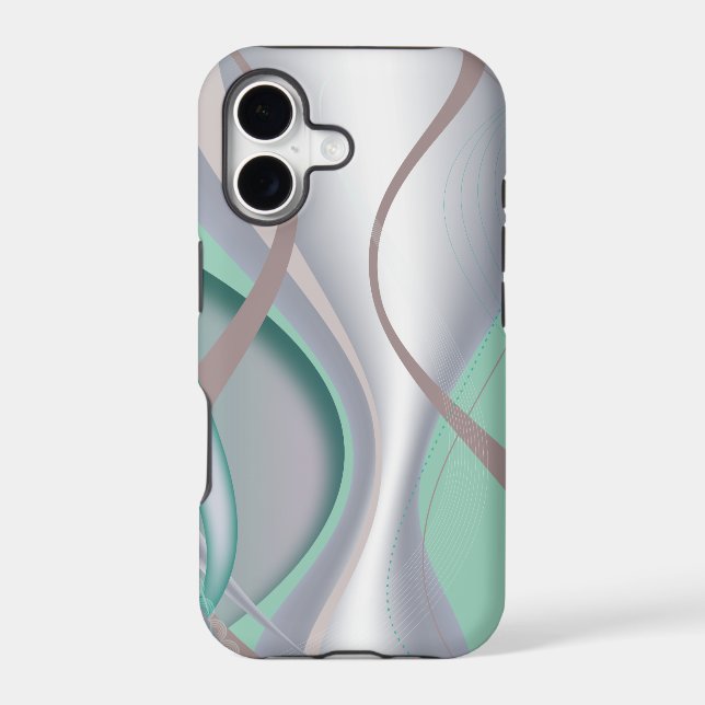 Abstract Chocolate Mint Tornado (Back)