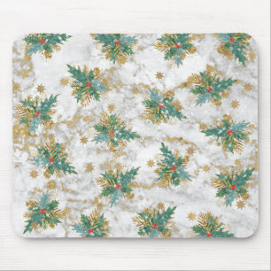 Abstract Christmas Art Mouse Pad