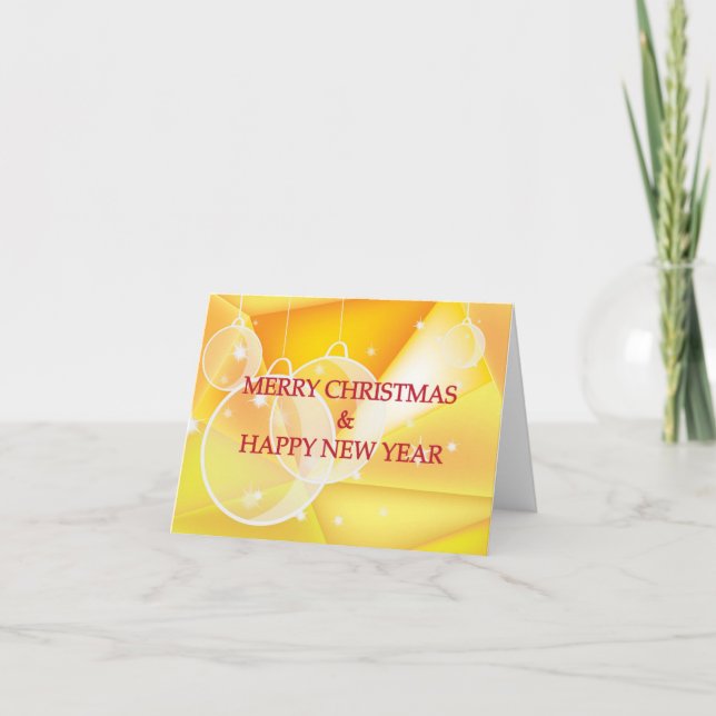 Abstract christmas card (Front)