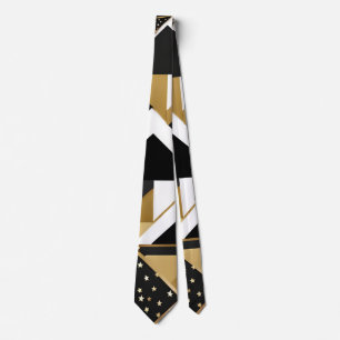 abstract christmas diamonds tie